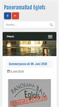Mobile Screenshot of panoramabad-eglofs.de